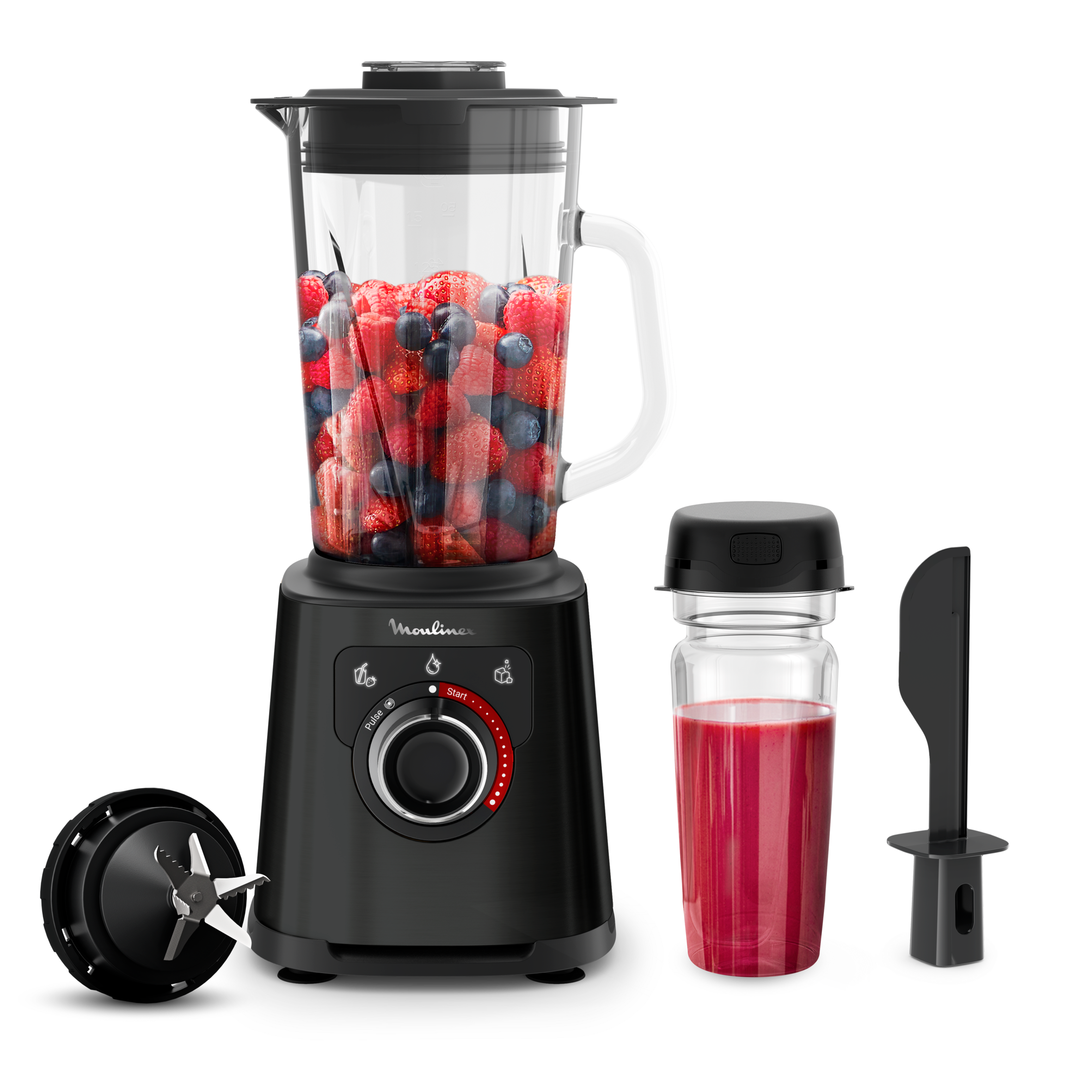 Moulinex PerfectMix + High Speed Blender with OTG bottle