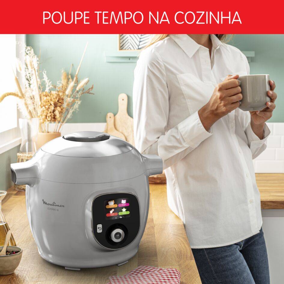 Cookeo+ Cinzenta 80 receitas