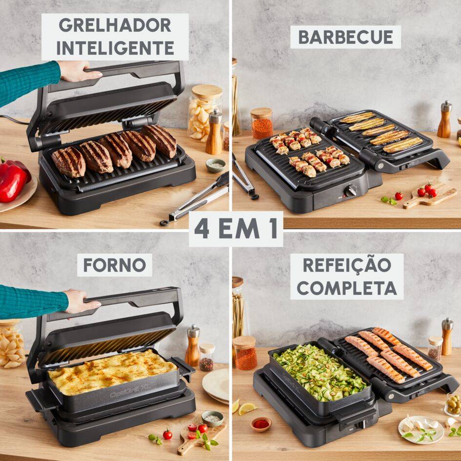 OptiGrill 4 em 1 XL