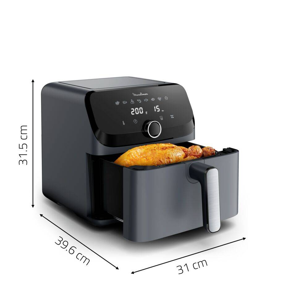 Easy Fry Mega 7,5 L, Cinzento Java Pepper