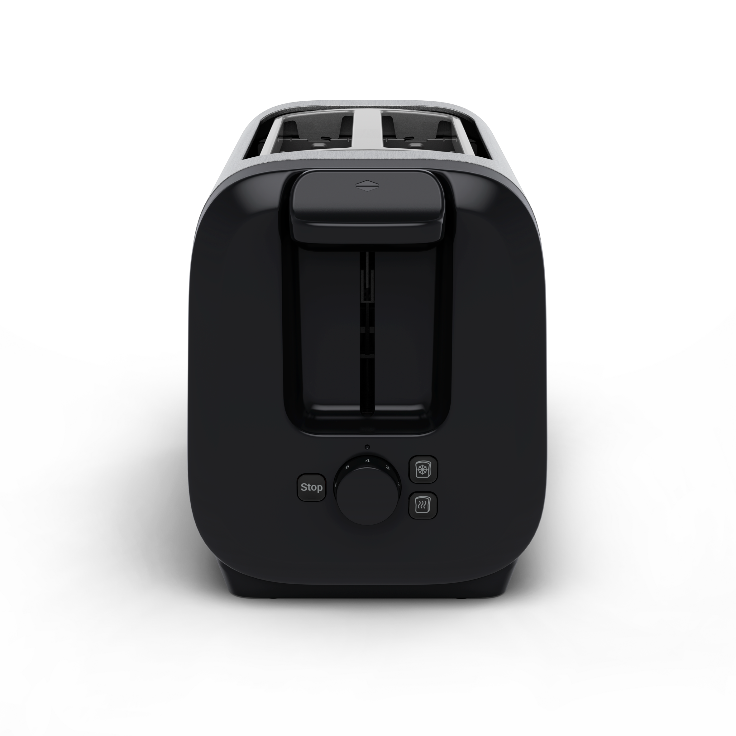 Subito, Torradeira de 2 Fendas, Tostagem Mais Rápida, Eficiência Energética, Preto e Inox