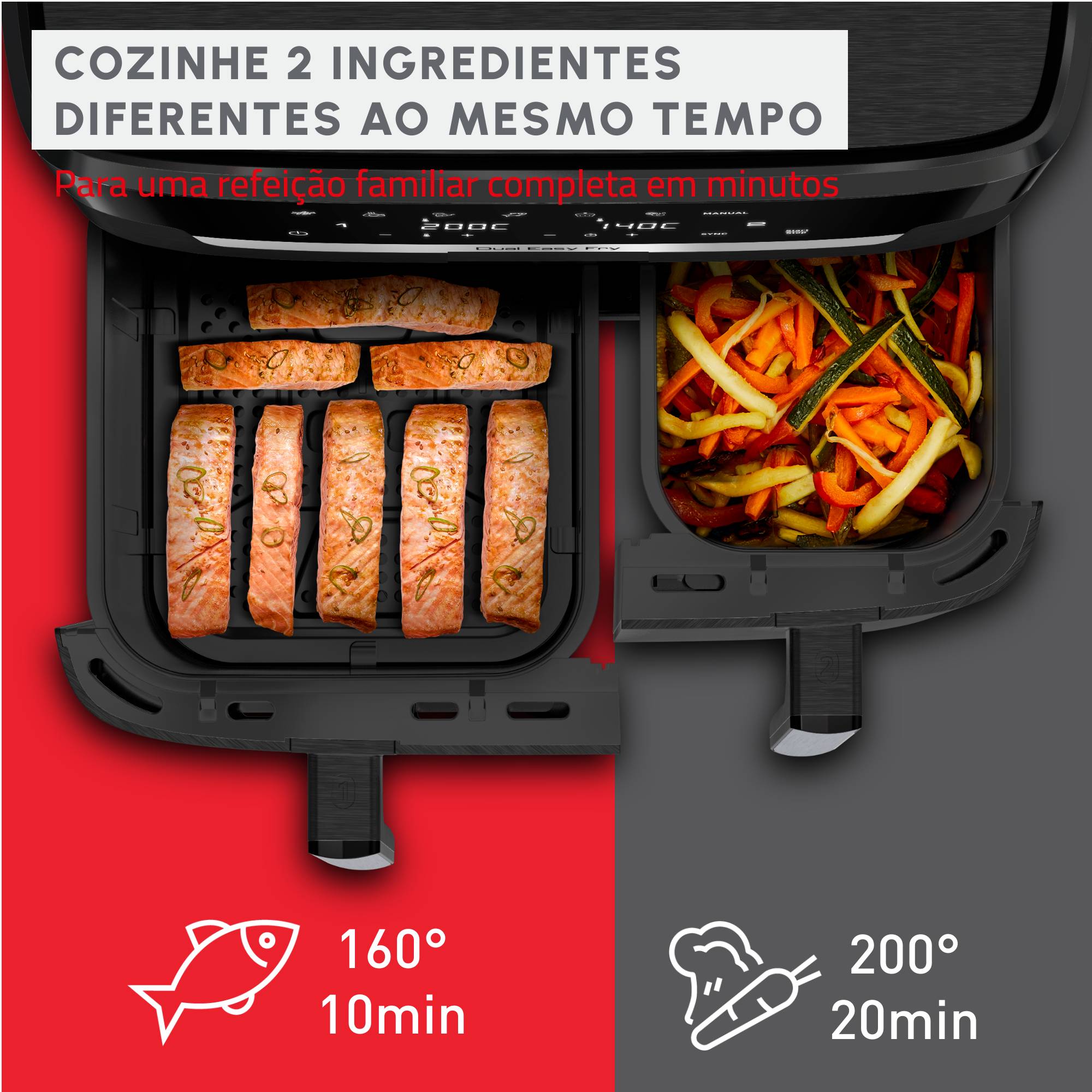 Dual Easy Fry XXL 11 L