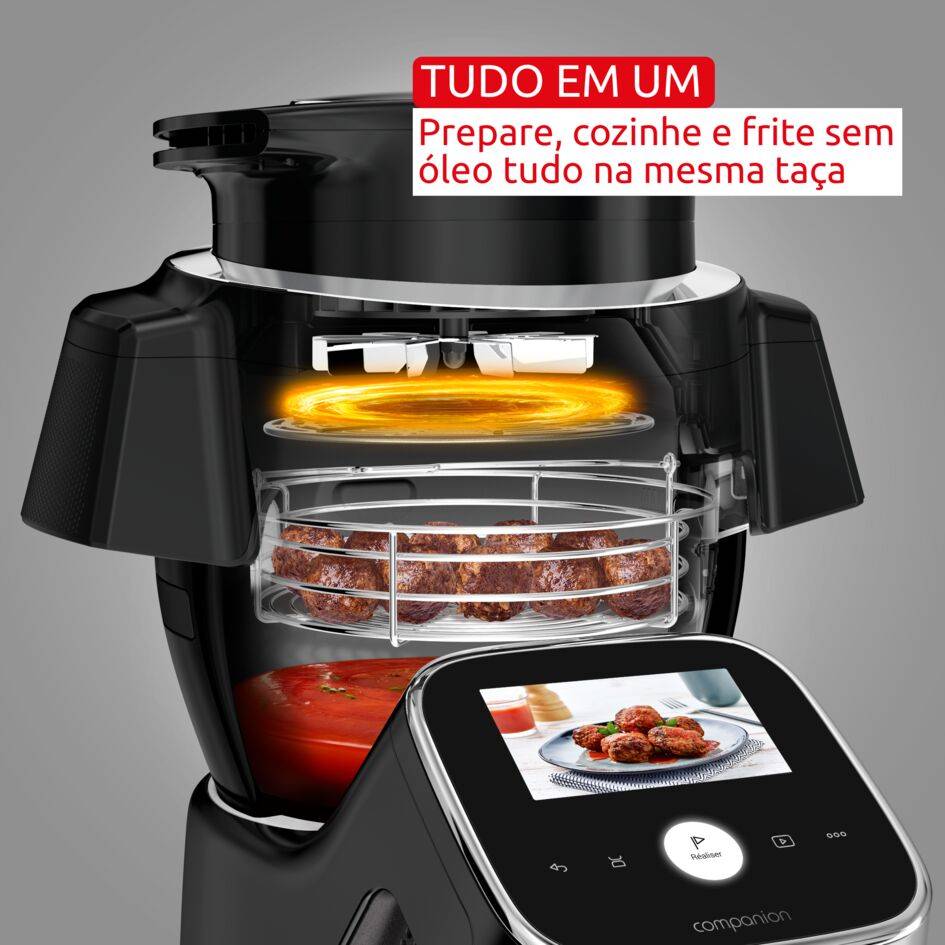 I-Companion Touch Pro com acessório Air fryer
