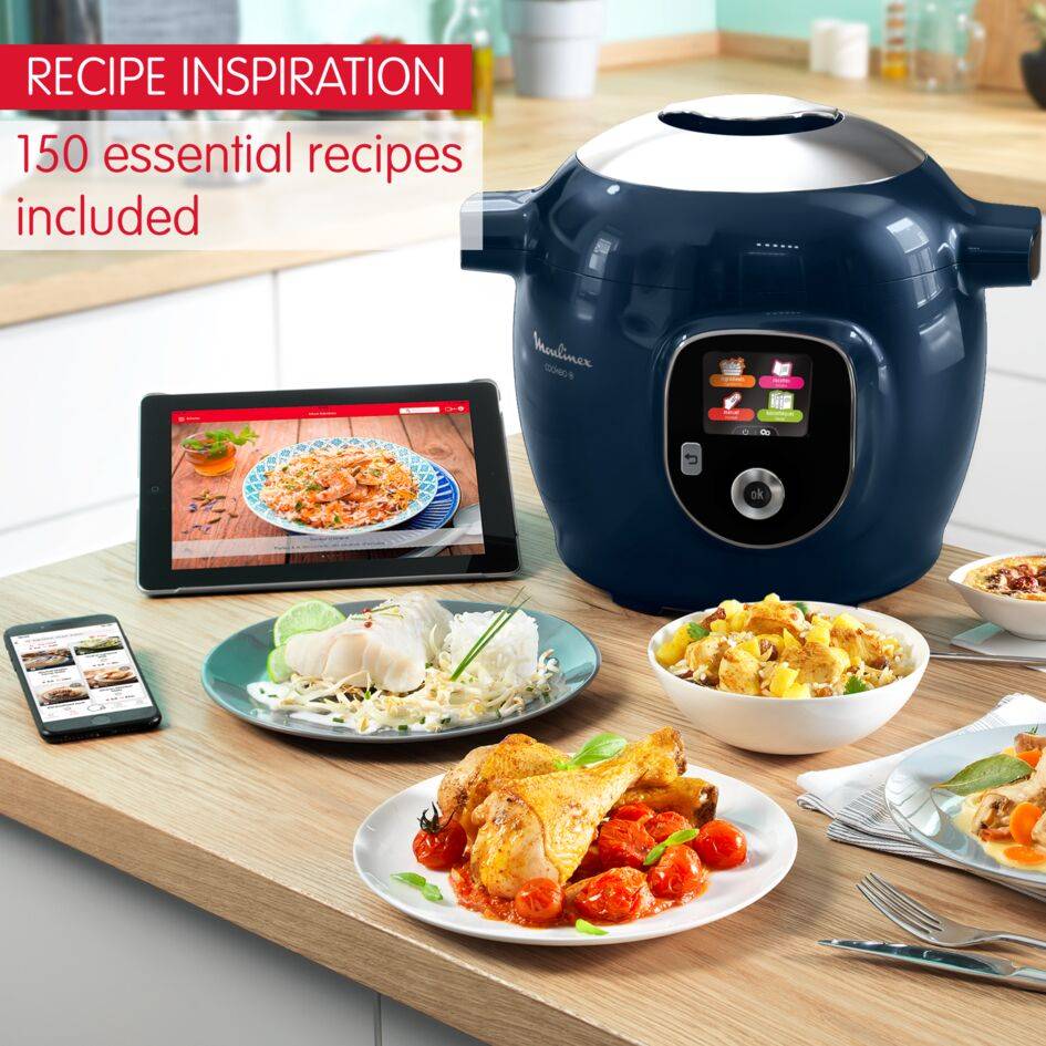 Cookeo+ Midnight Blue 150 receitas