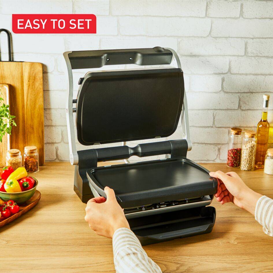 Placas Plancha para OptiGrill/OptiGrill Elite, antiaderentes ideais para ingredientes delicados XA728835