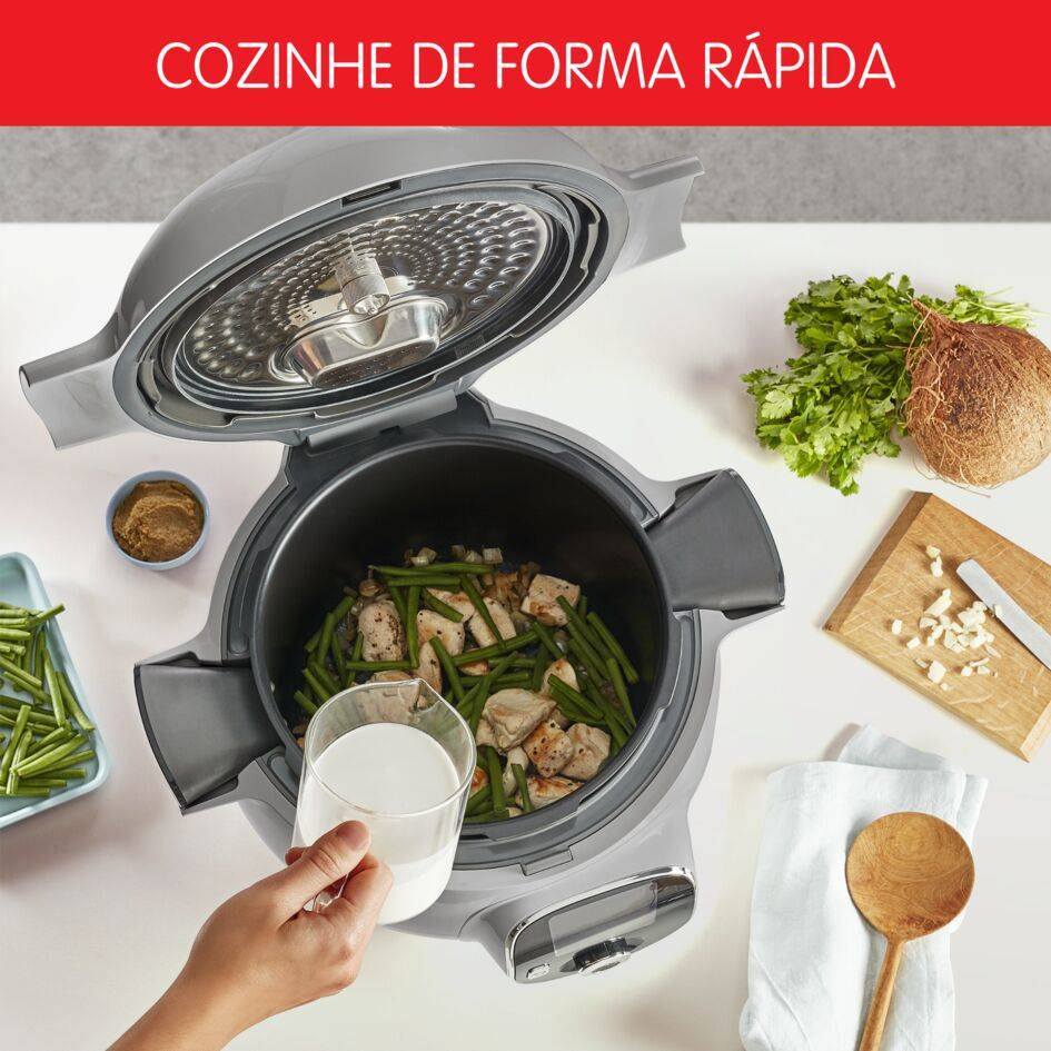 Cookeo+ Cinzenta 80 receitas