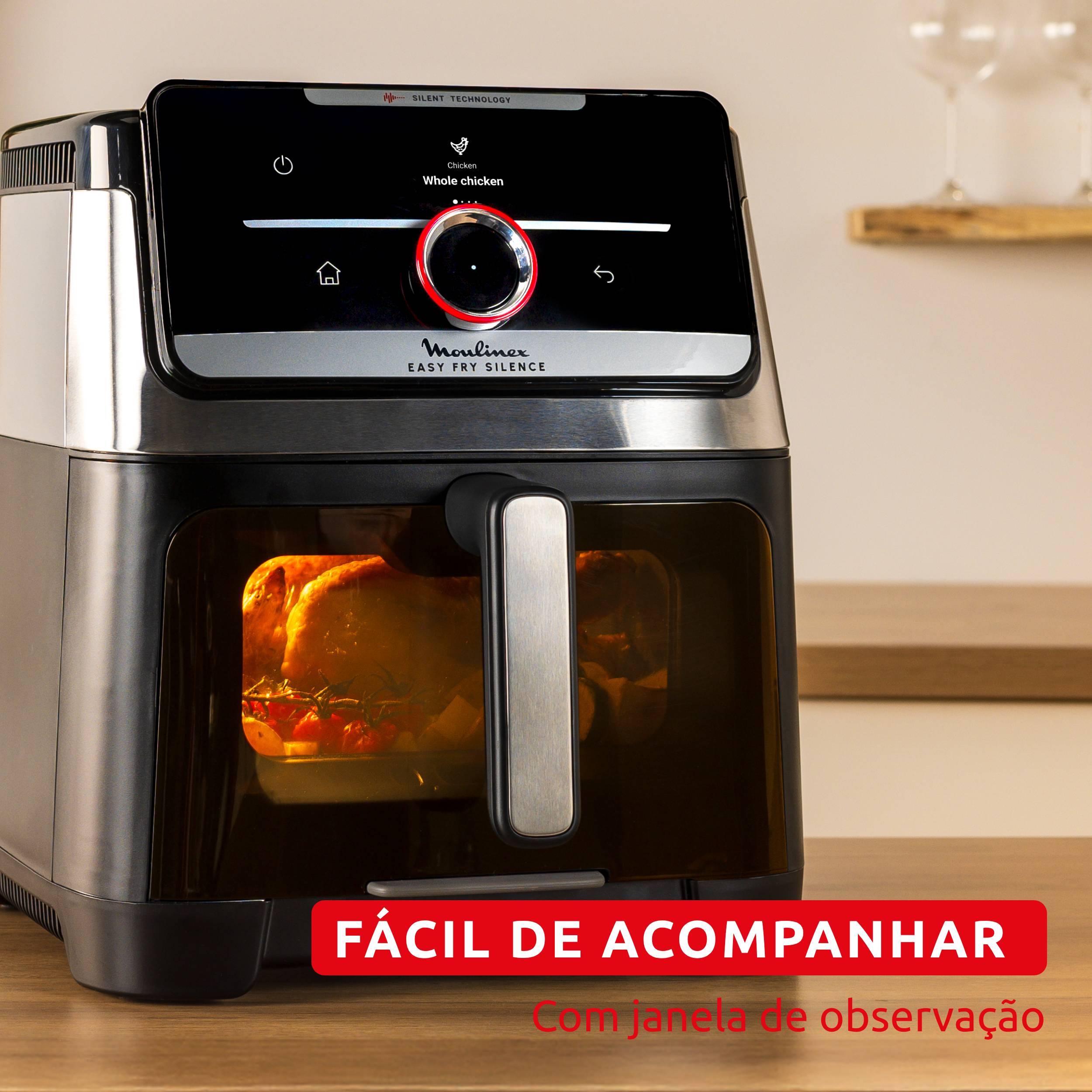 Easy Fry Silence XXL, 7L com Smart Assist