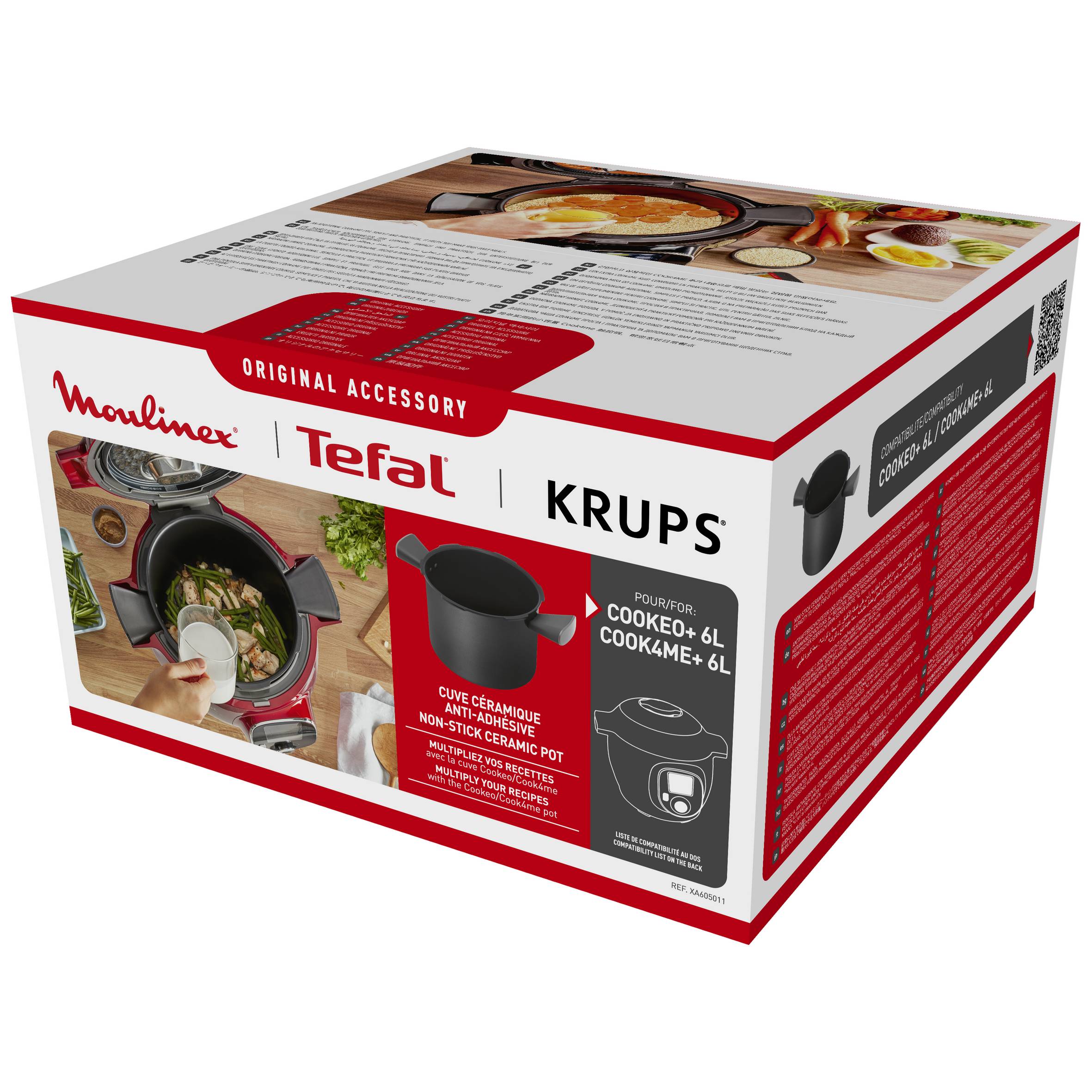 Cuba de 6 l para Cookeo XA605011