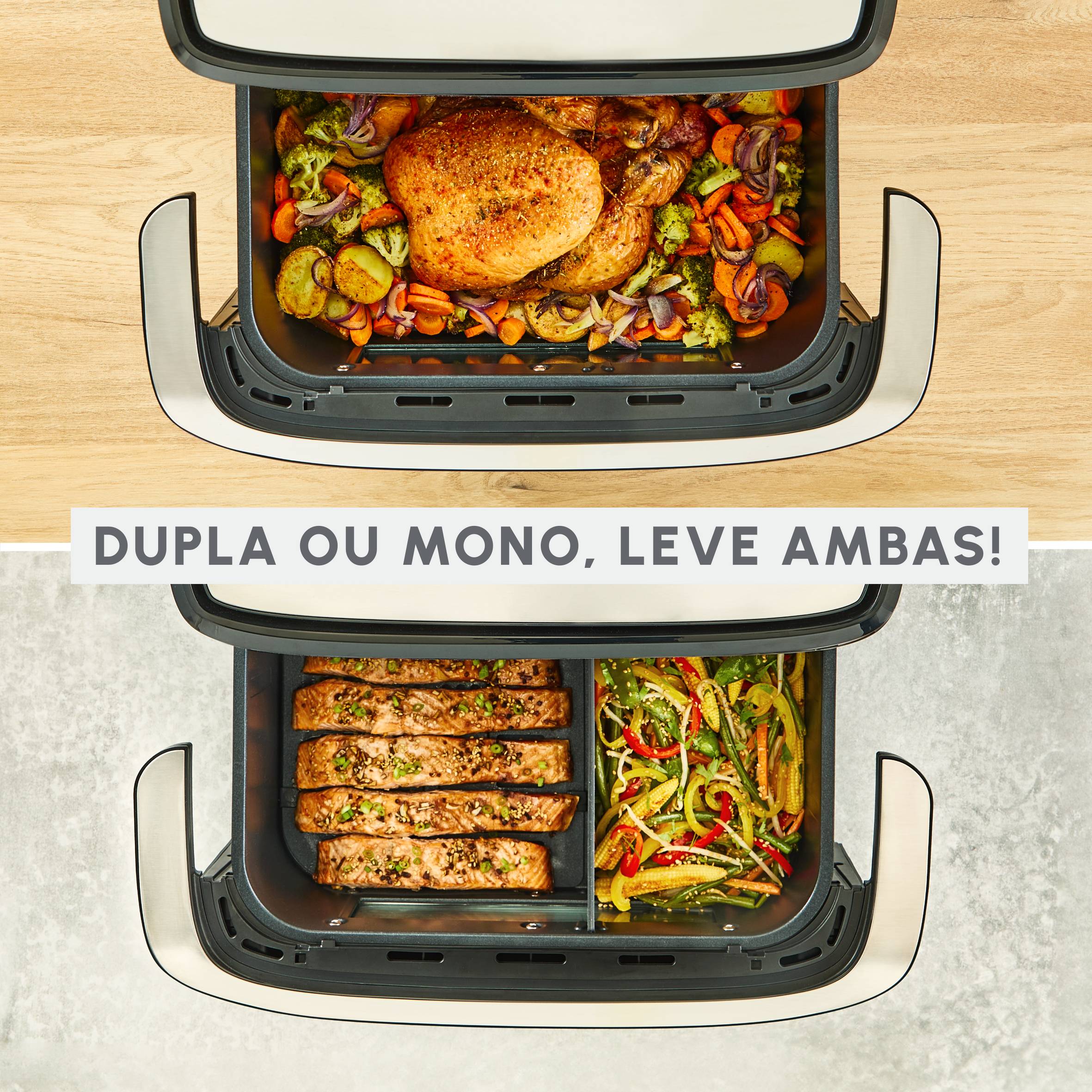 Dual Easy Fry Flex 9 L