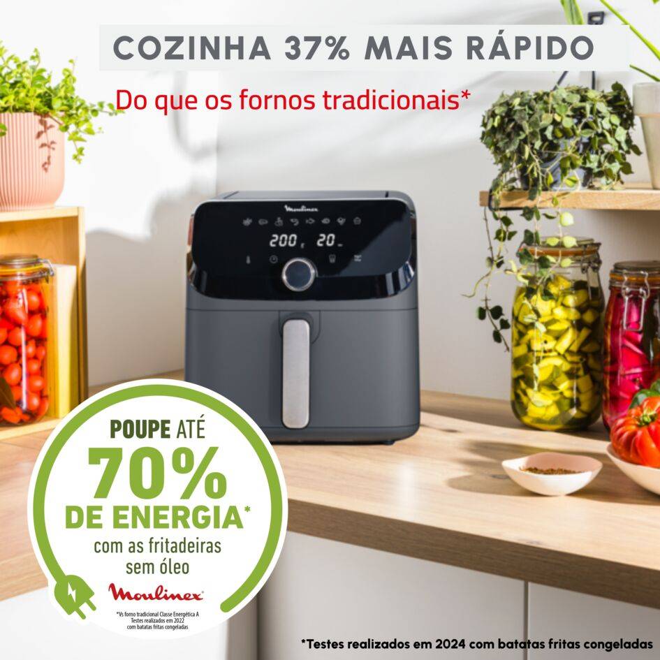 Easy Fry Mega 7,5 L, Cinzento Java Pepper