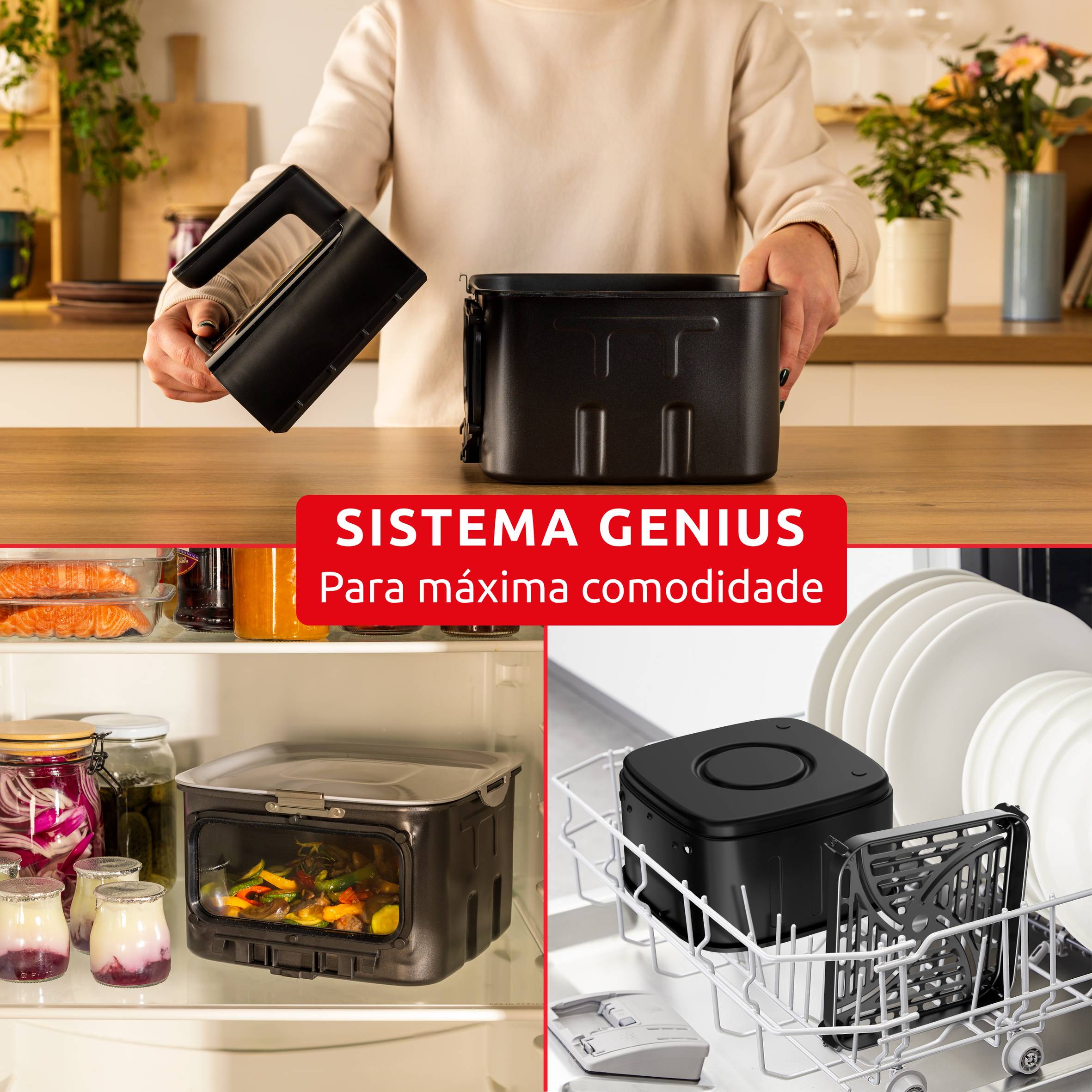 Easy Fry Silence XXL, 7L com Smart Assist