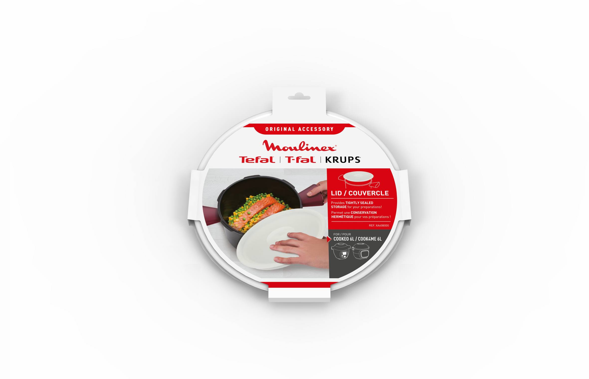 Tampa de armazenamento para cuba Cookeo XA608000