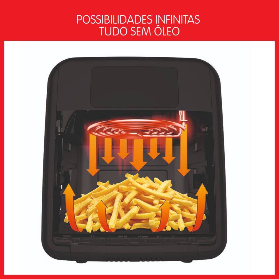 EASY FRY 9 EM 1 FORNO E GRILL