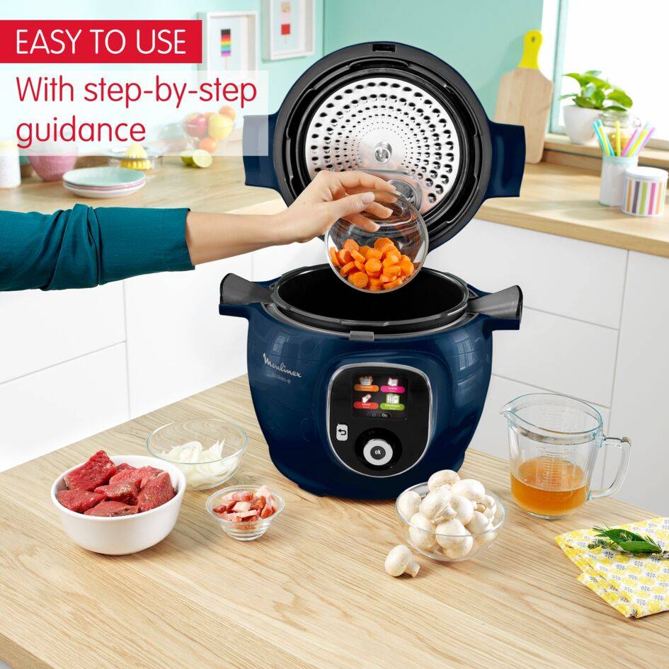 Cookeo+ Midnight Blue 150 receitas