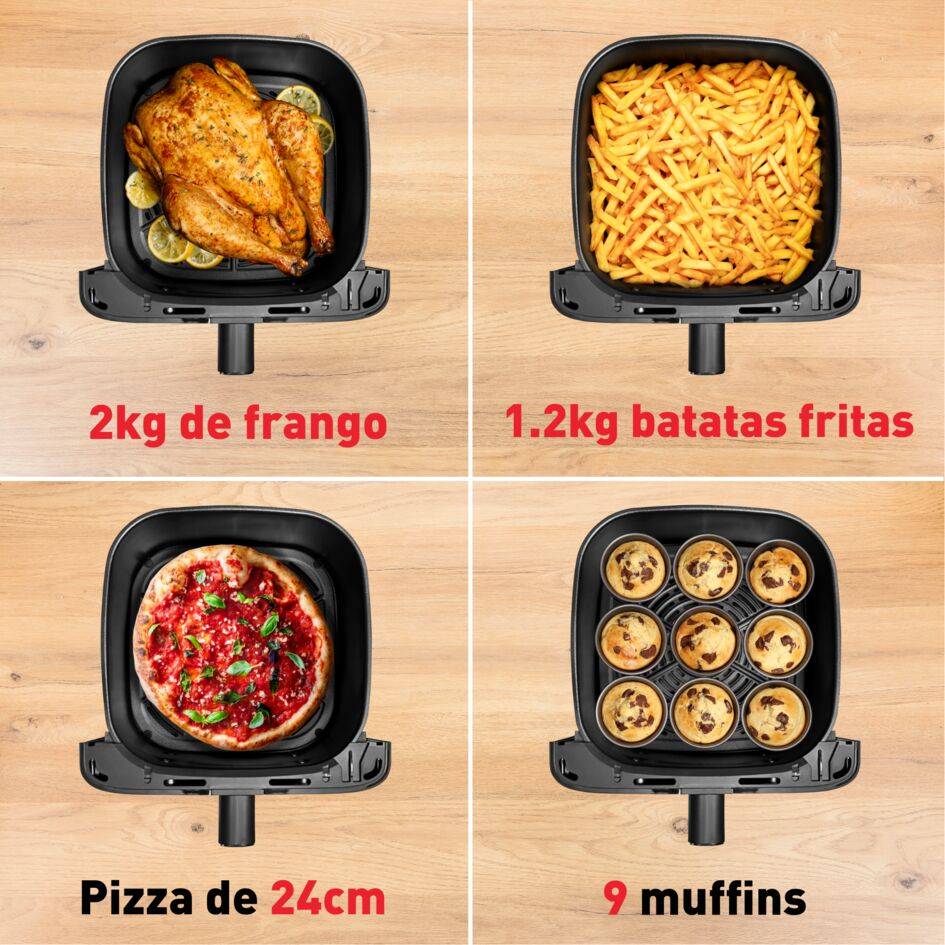 Easy Fry Mega 7.5 L, Coal Grey