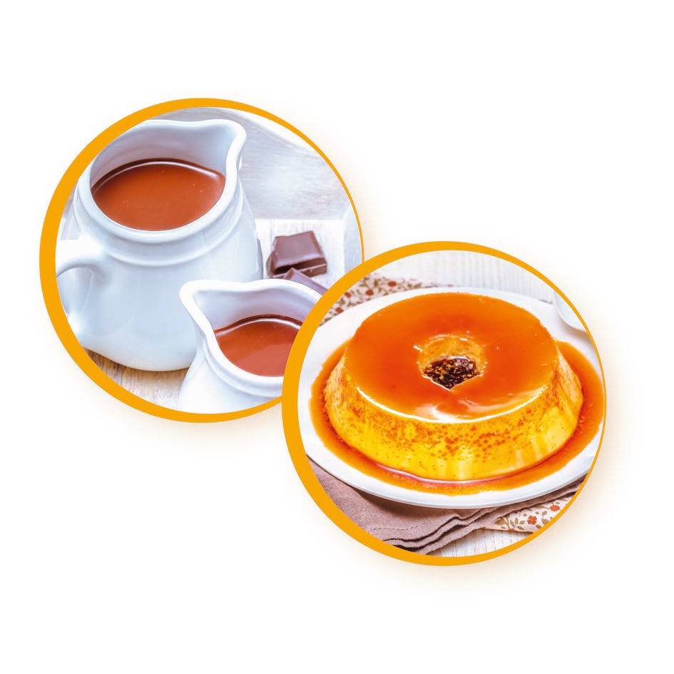 Mini taça + folheto com 4 receitas