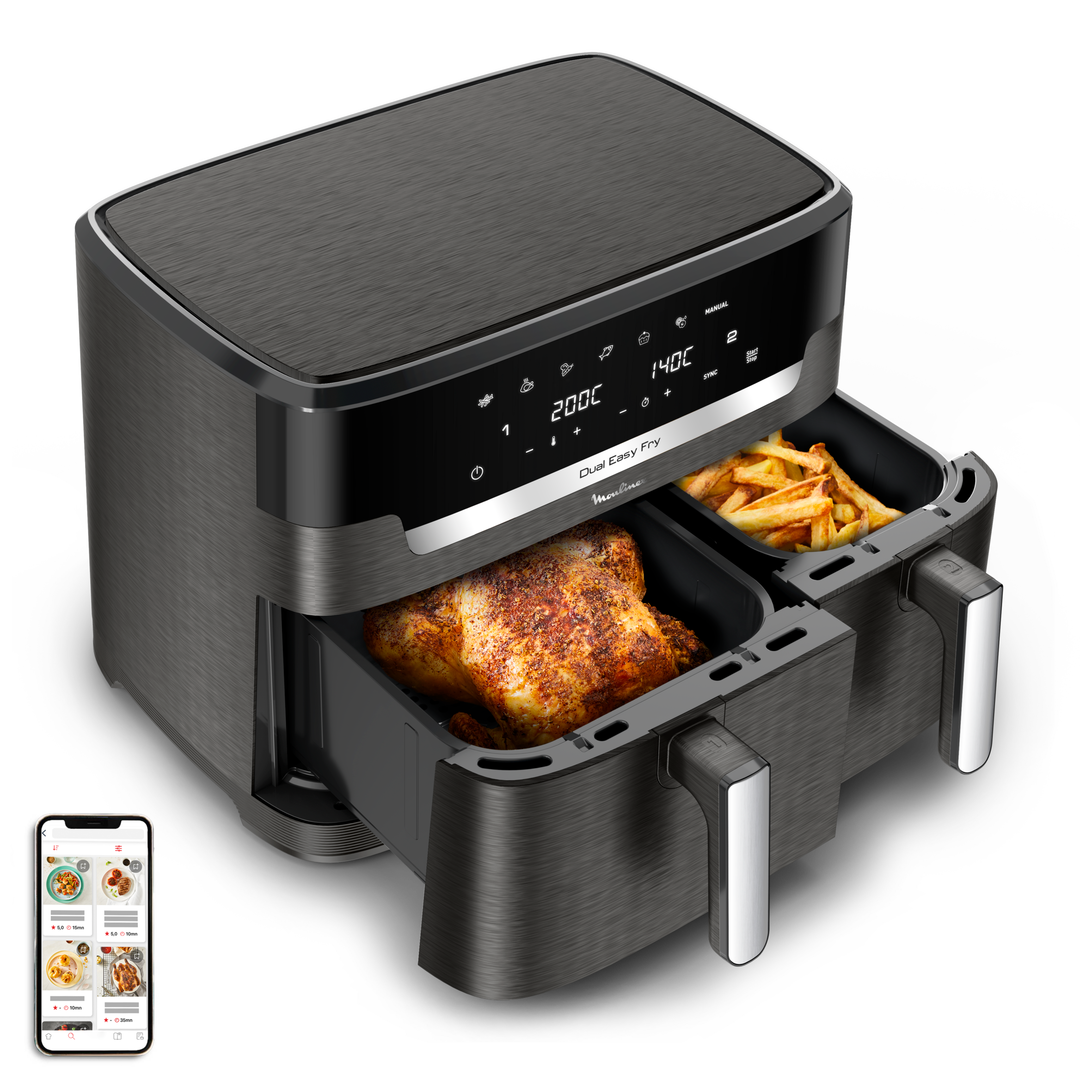 Dual Easy Fry XXL 11L
