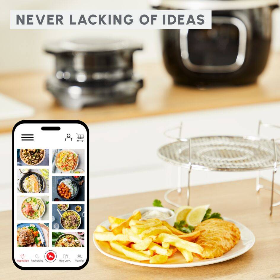 Grelha 2 em 1, Separador de cozedura XA60AD10