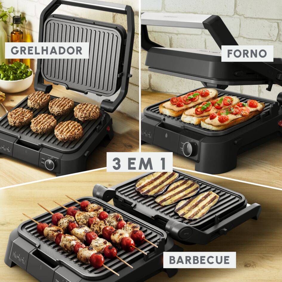 SuperGrill 3 em 1