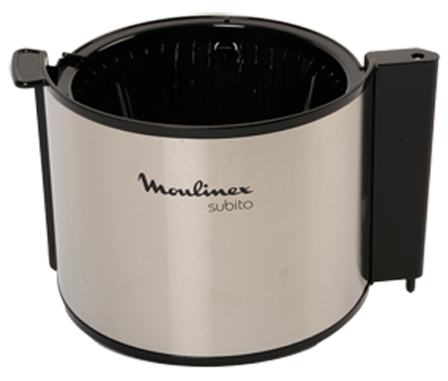 Porta-filtro cinzento com válvula SS-201748