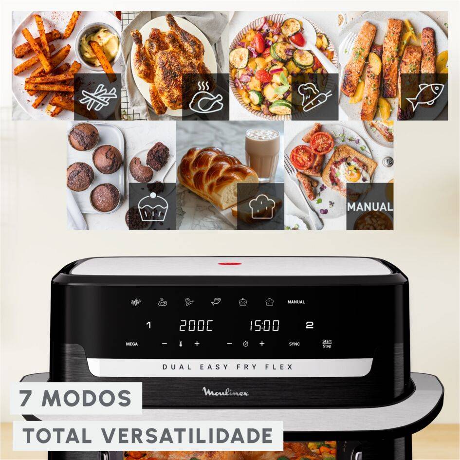 Dual Easy Fry Flex 9 L