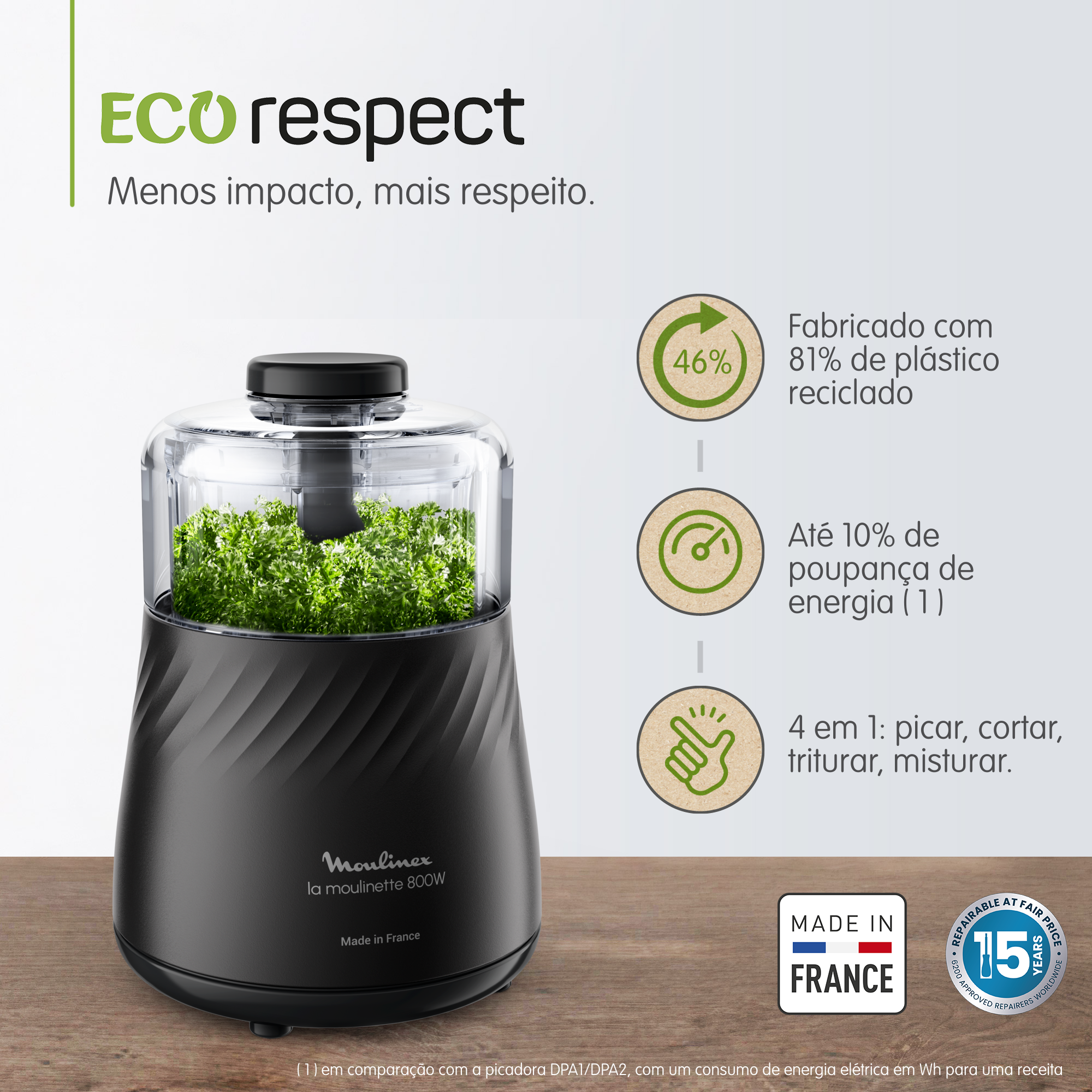 Picadora La Moulinette Eco Respect