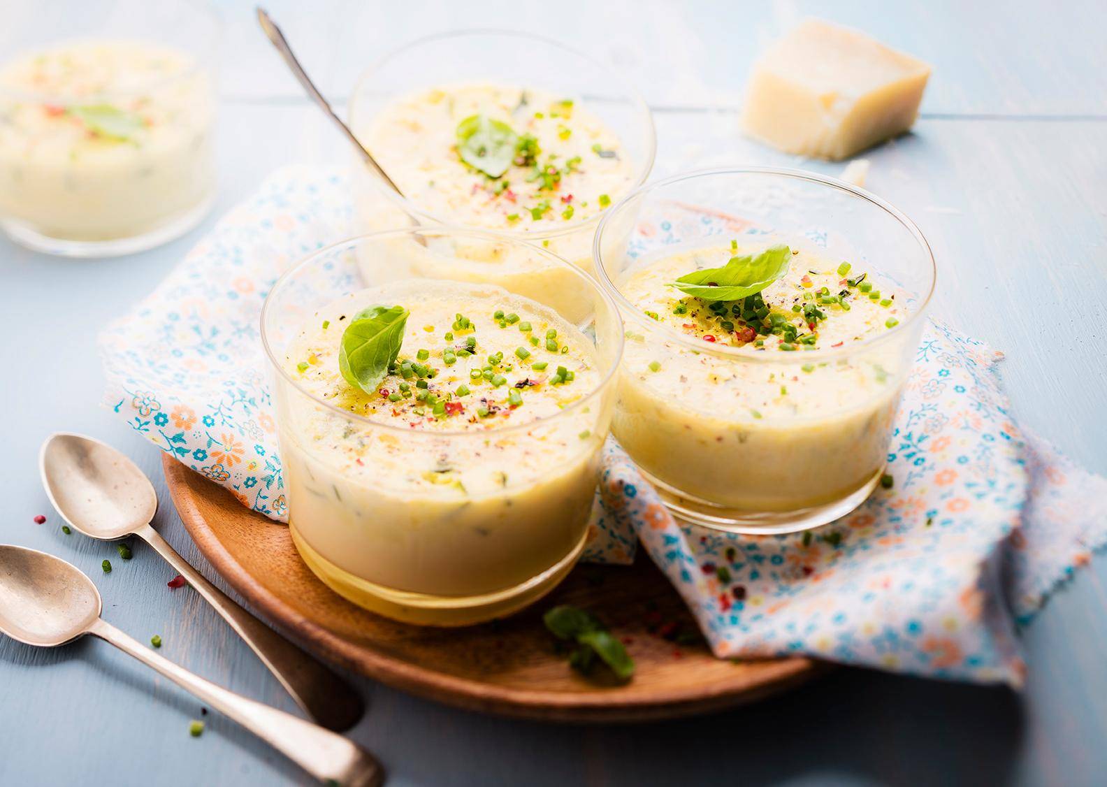 Curgete e flan de parmesão - Receita Cookeo | Moulinex