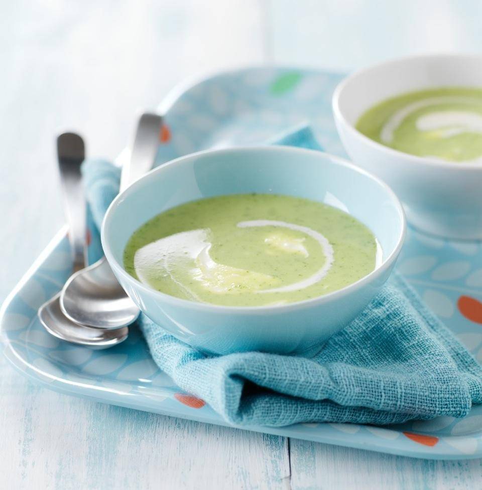 Creme aveludado de curgete com queijo - Receita Companion | Moulinex