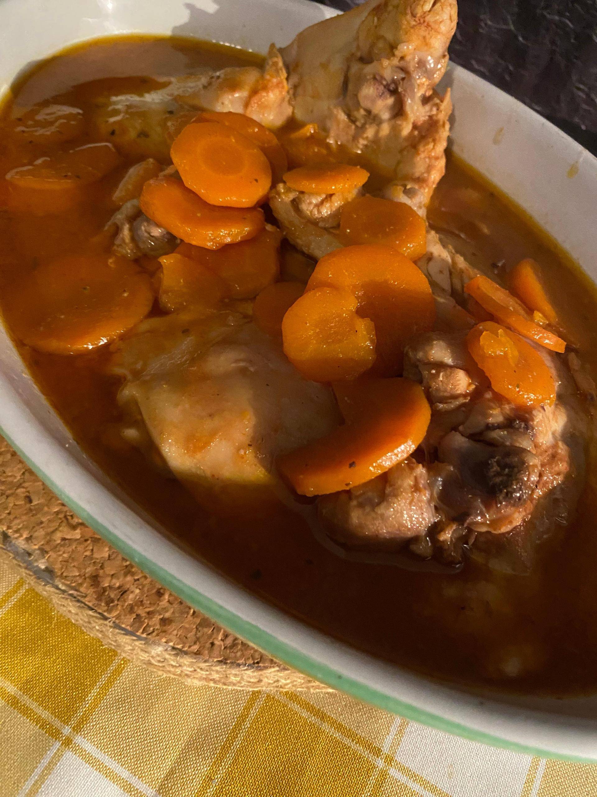 Frango estufado com cenoura - Receita Companion | Moulinex