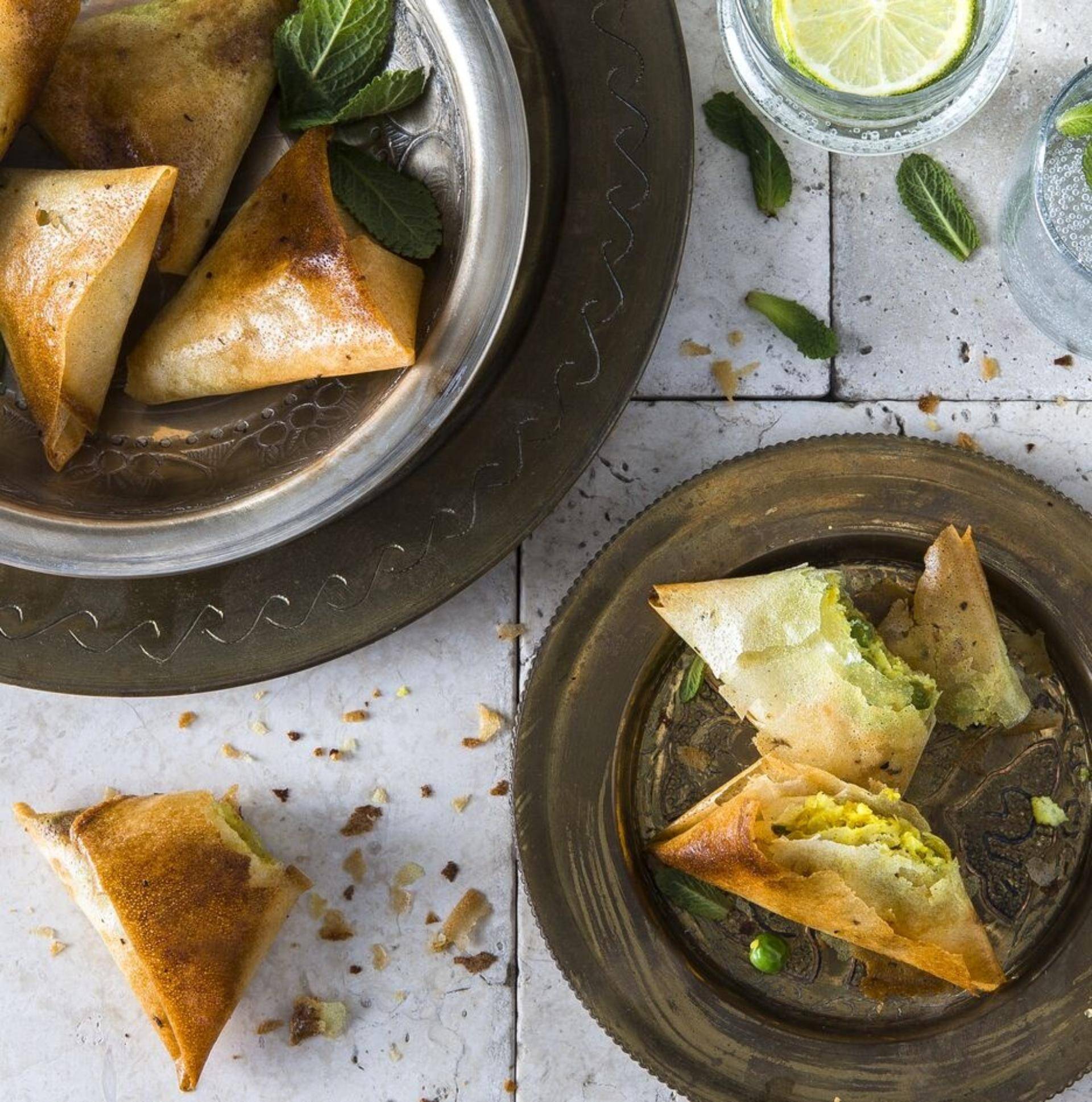 Chamuças Vegetarianas Crocantes - Receita Companion Connect | Moulinex