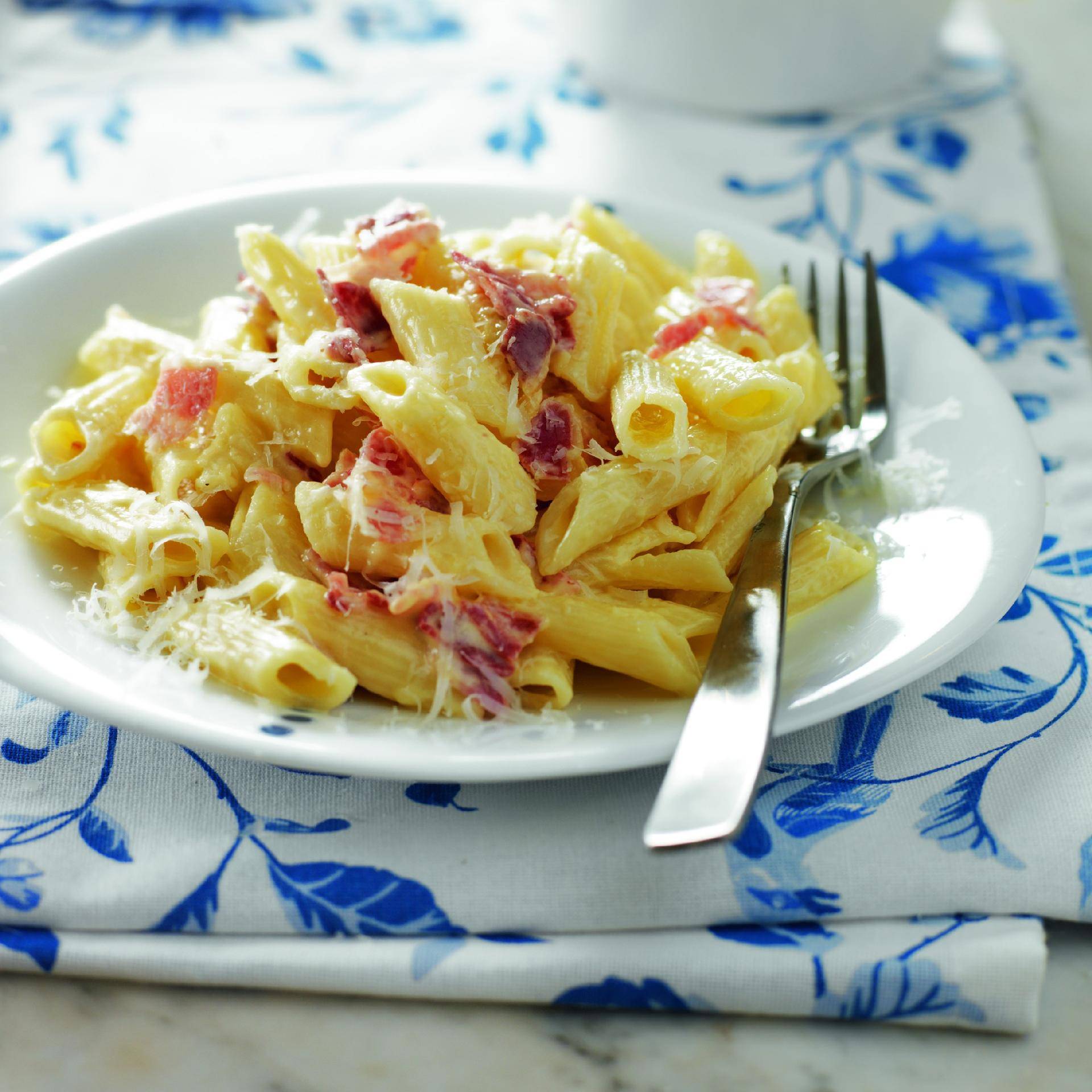 Massa à carbonara - Receita Companion | Moulinex