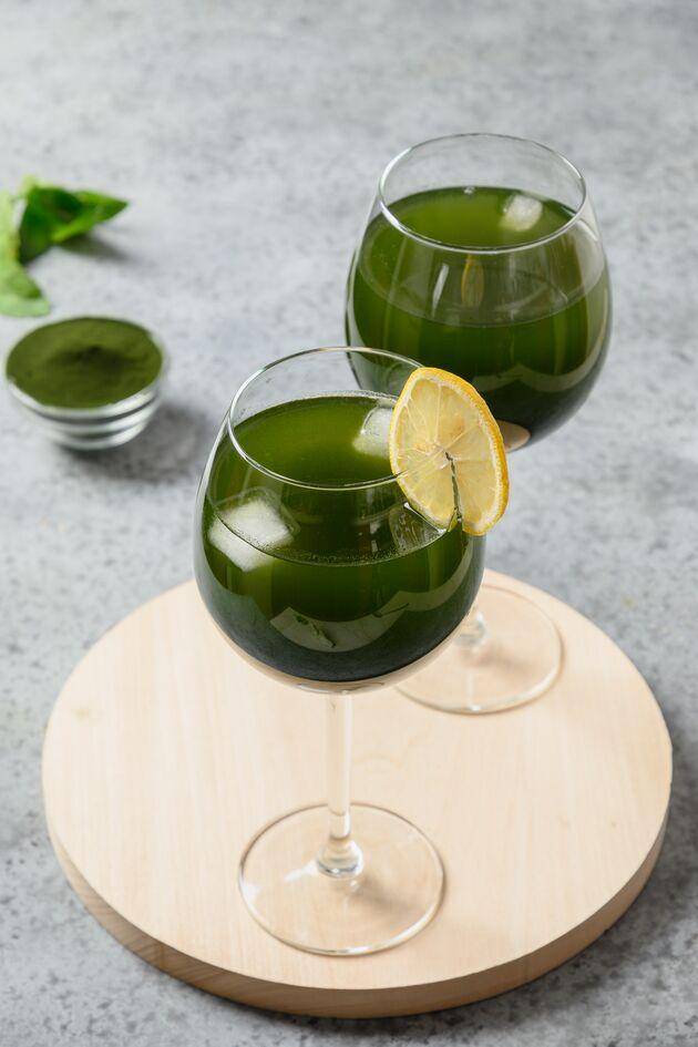 Sumo de espirulina verde e limão - Receita Perfectmix + | Moulinex