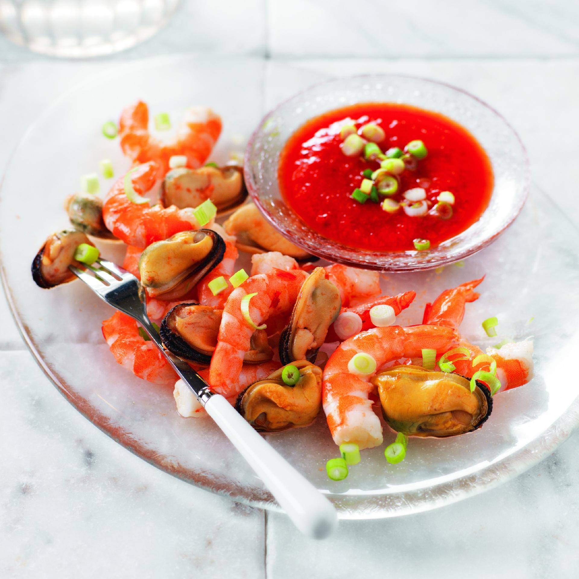 Salada de marisco - Receita Companion | Moulinex