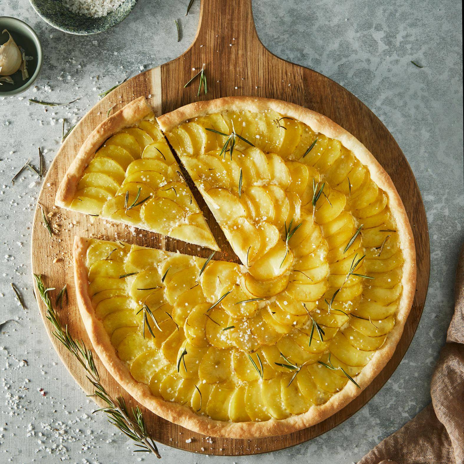 Pizza de batata italiana - Receita Easy Fry XL Surface | Moulinex