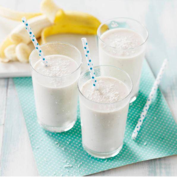 Batido de banana e leite de coco - Receita Companion | Moulinex