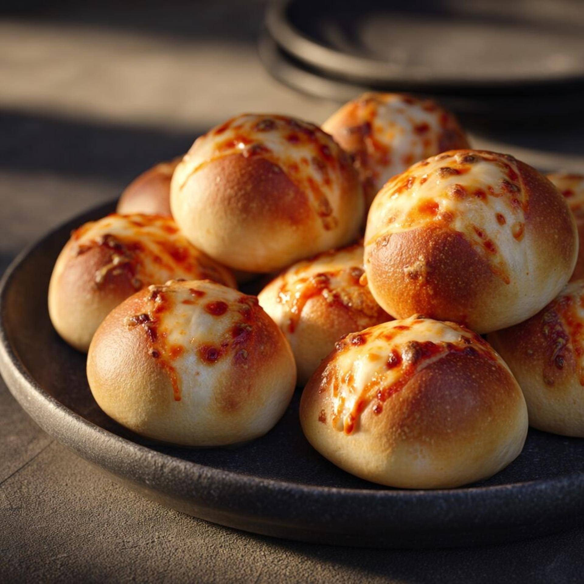 Pizza bomba de queijo - Receita Companion Connect | Moulinex