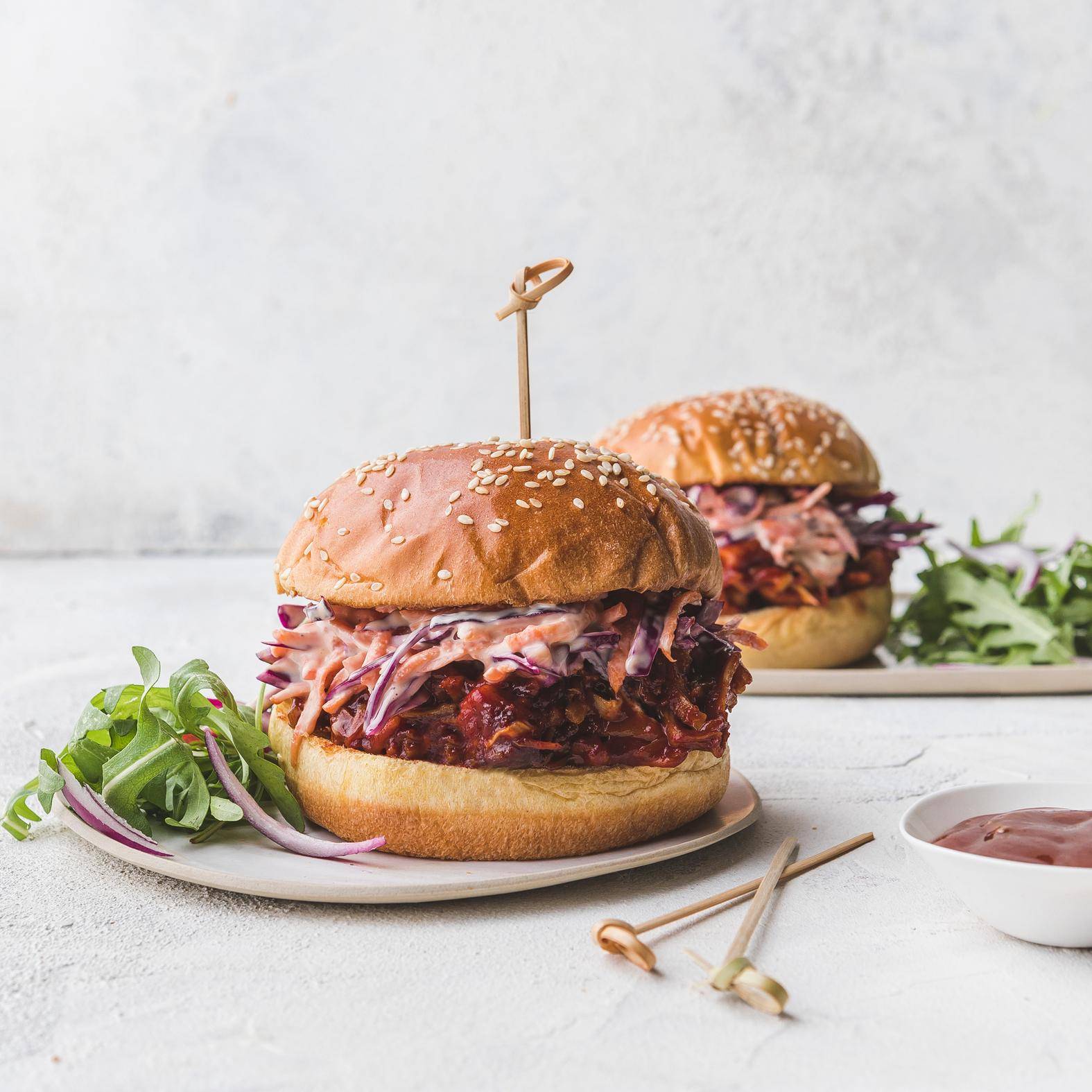 Hambúrgueres vegan - Receita Dual EasyFry&Grill | Moulinex