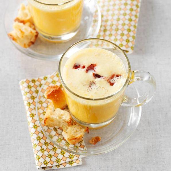 Cappuccino de abóbora manteiga - Receita Companion | Moulinex
