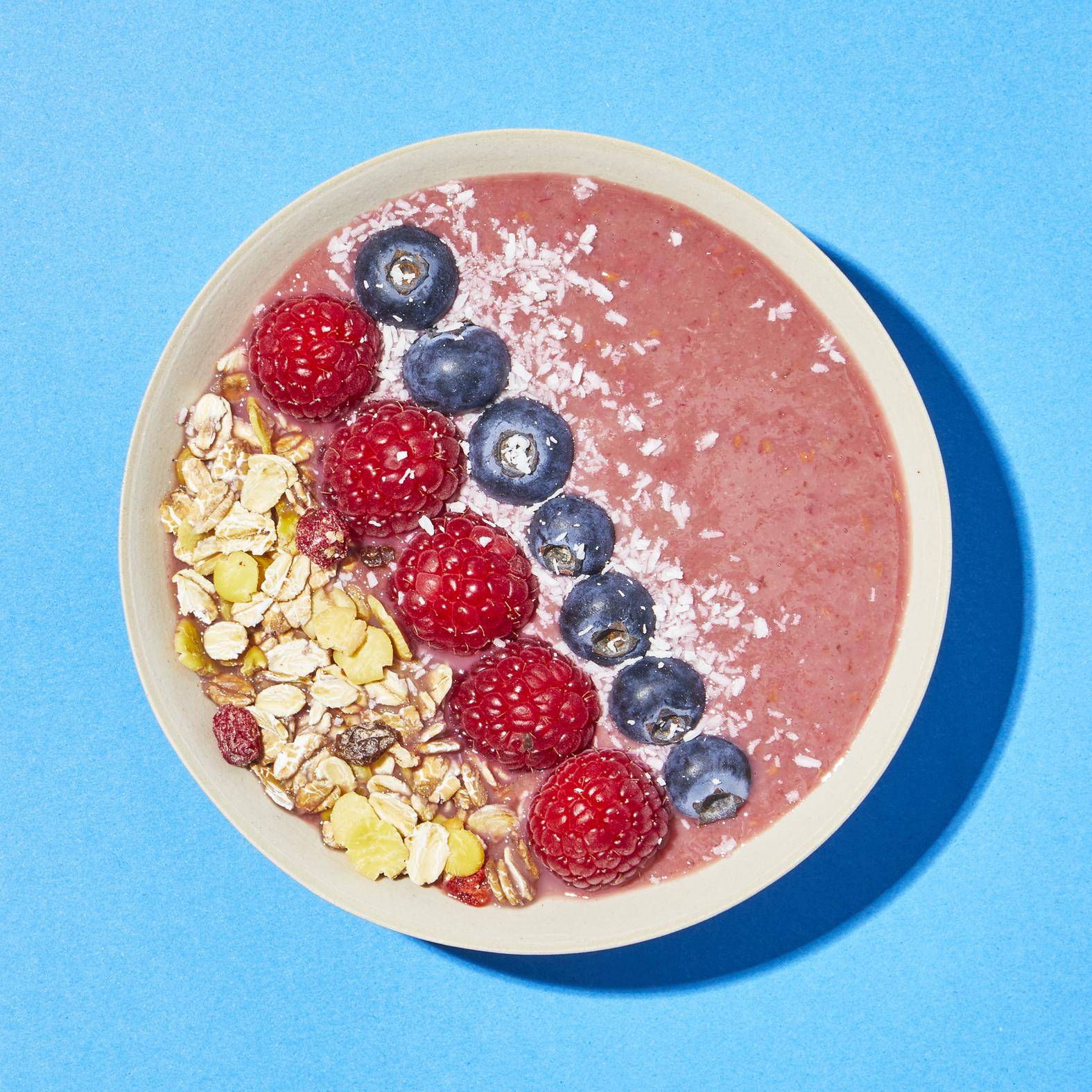 *Raspberry smoothie bowl - Receita Blend up | Moulinex