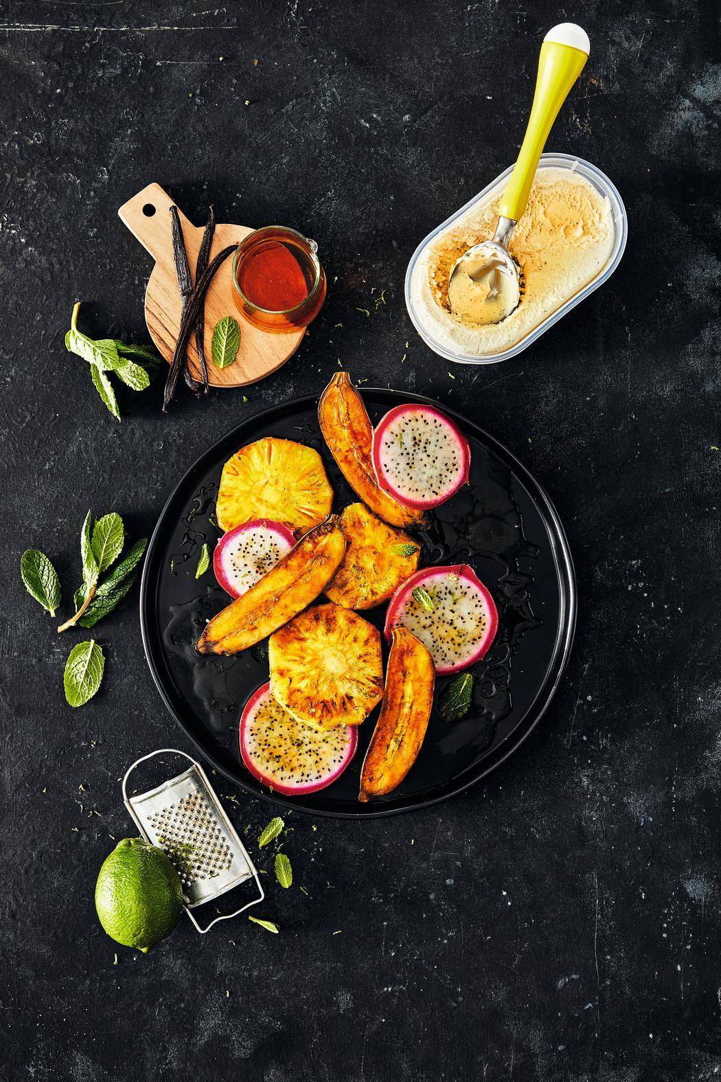 Frutas exóticas - Receita OptiGrill 4in1 | Moulinex