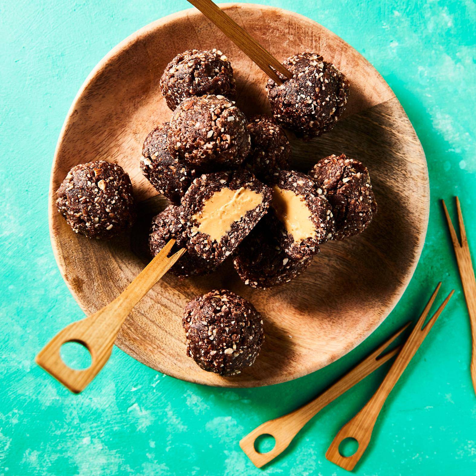 Bolas energéticas de amendoim - Receita Perfectmix + | Moulinex