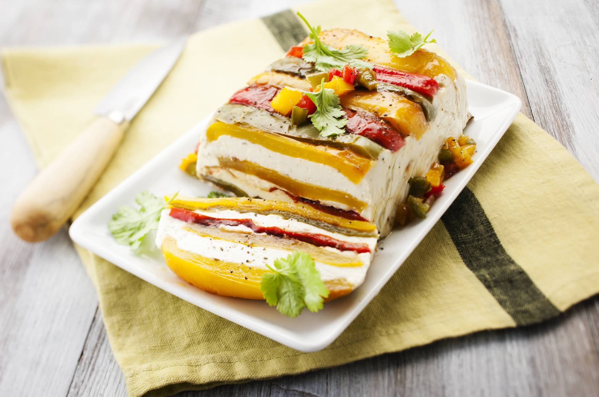 Terrina ricotta e pimentos - Receita Cookeo | Moulinex