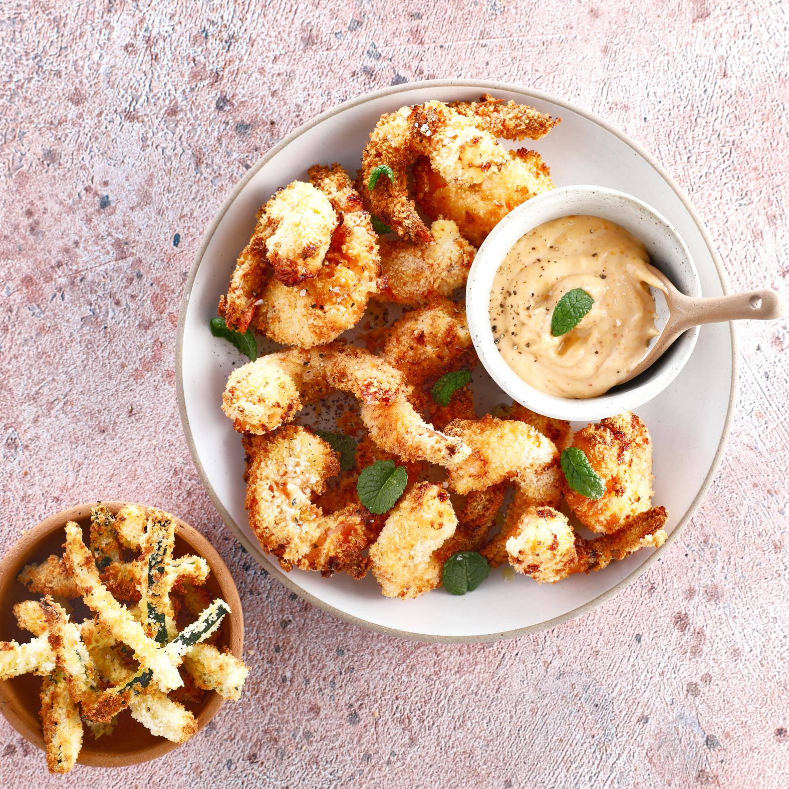 Tempura de camarão - Receita Easy Fry Mega | Moulinex