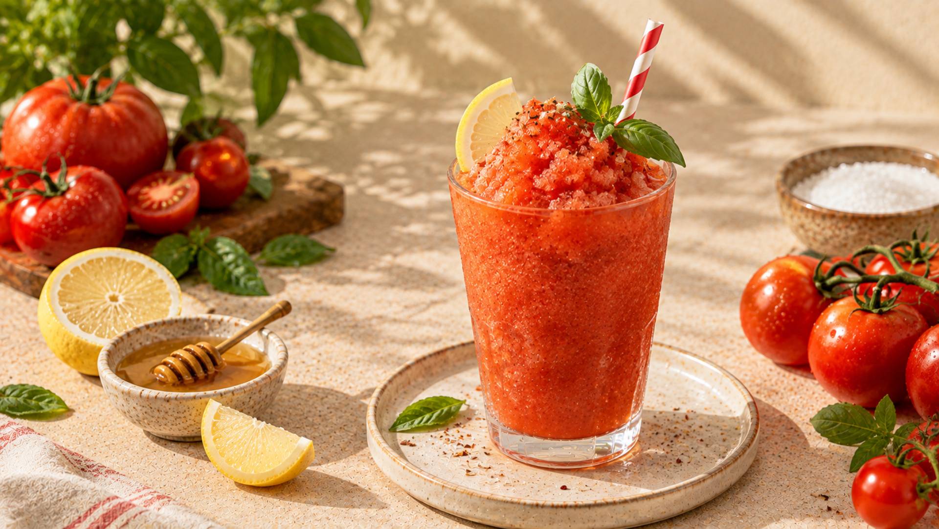 Granizado de Tomate - Receita Freezi | Moulinex