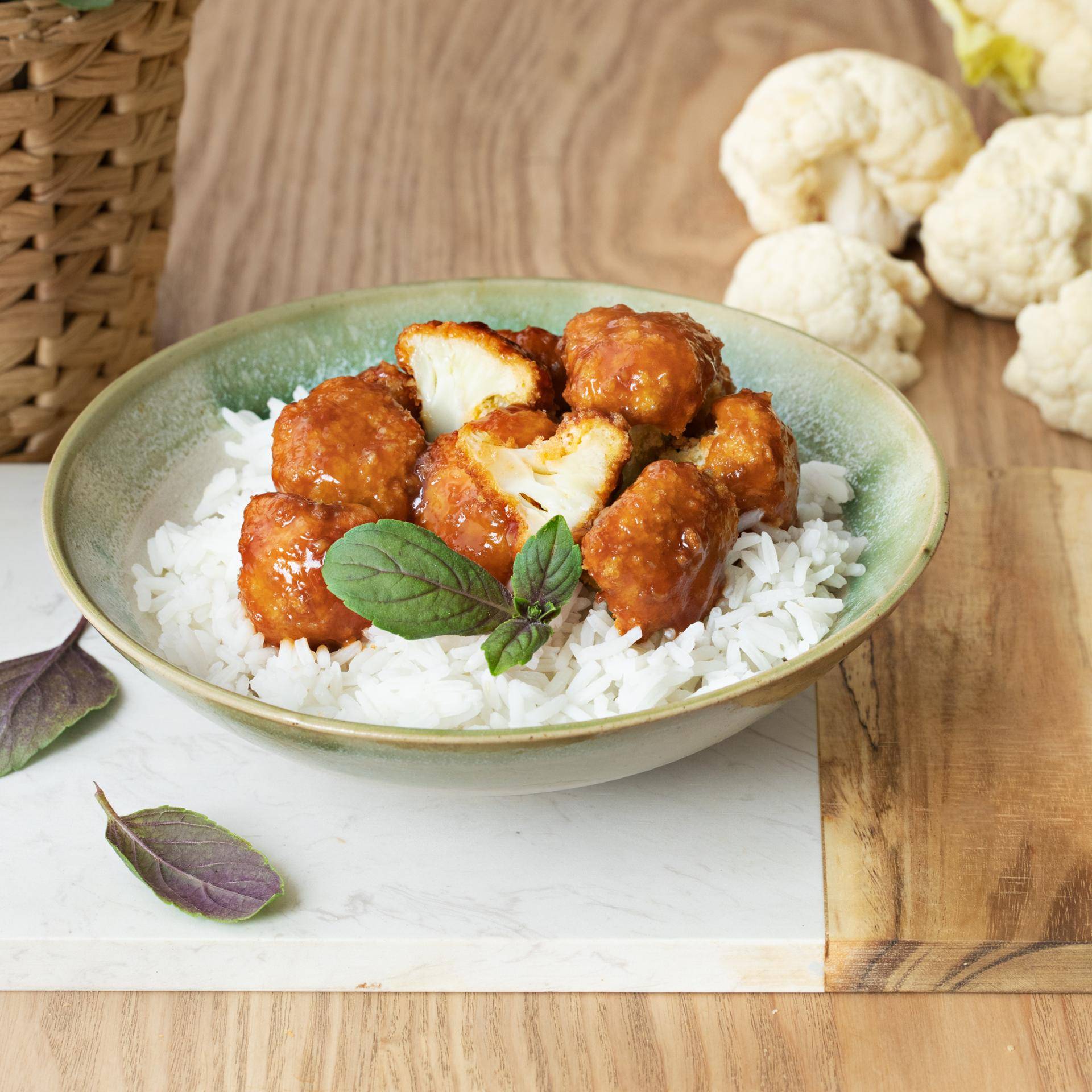 Nuggets de couve-flor agridoces - Receita EASY FRY & GRILL 2 in 1 DIGITAL | Moulinex