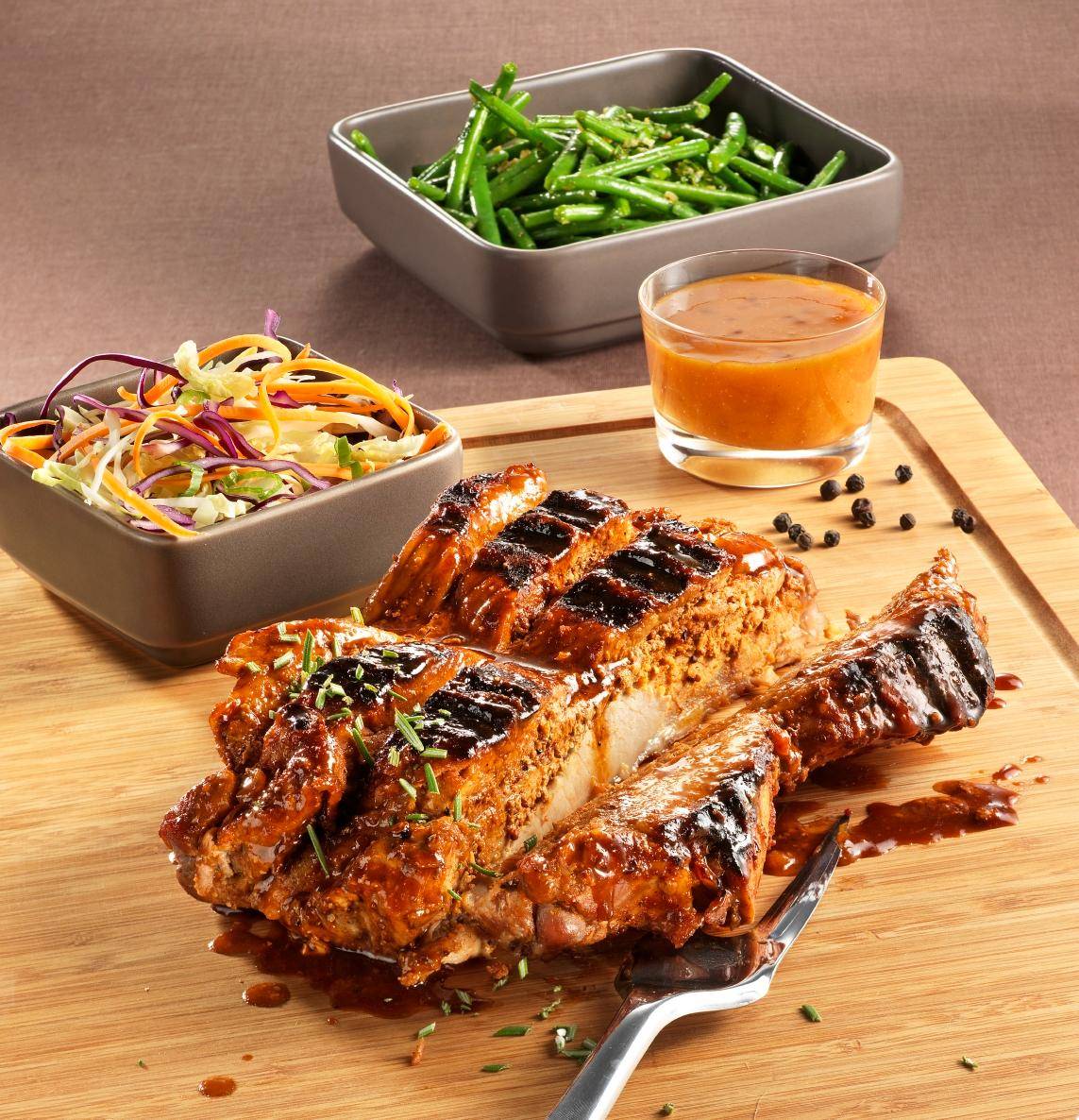 Entrecosto sem osso com molho de Barbecue doce - Receita OptiGrill + | Moulinex