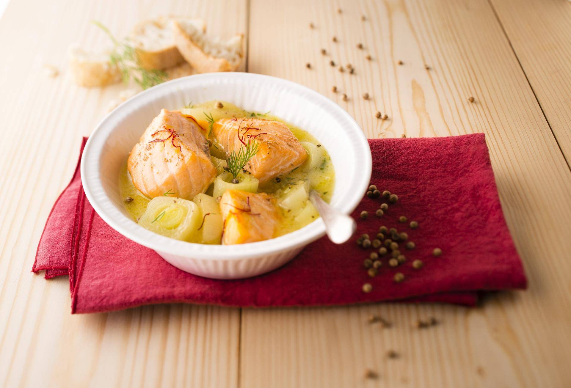 Salmão com açafrão - Receita Cookeo | Moulinex