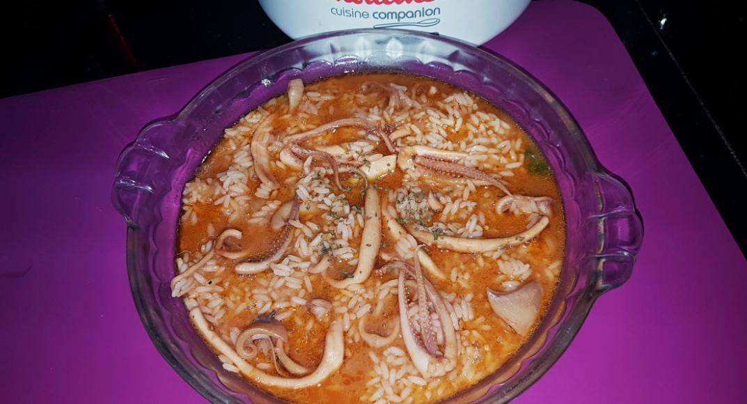 ARROZ DE LULAS "MALANDRINHO" - Receita Companion Connect XL | Moulinex