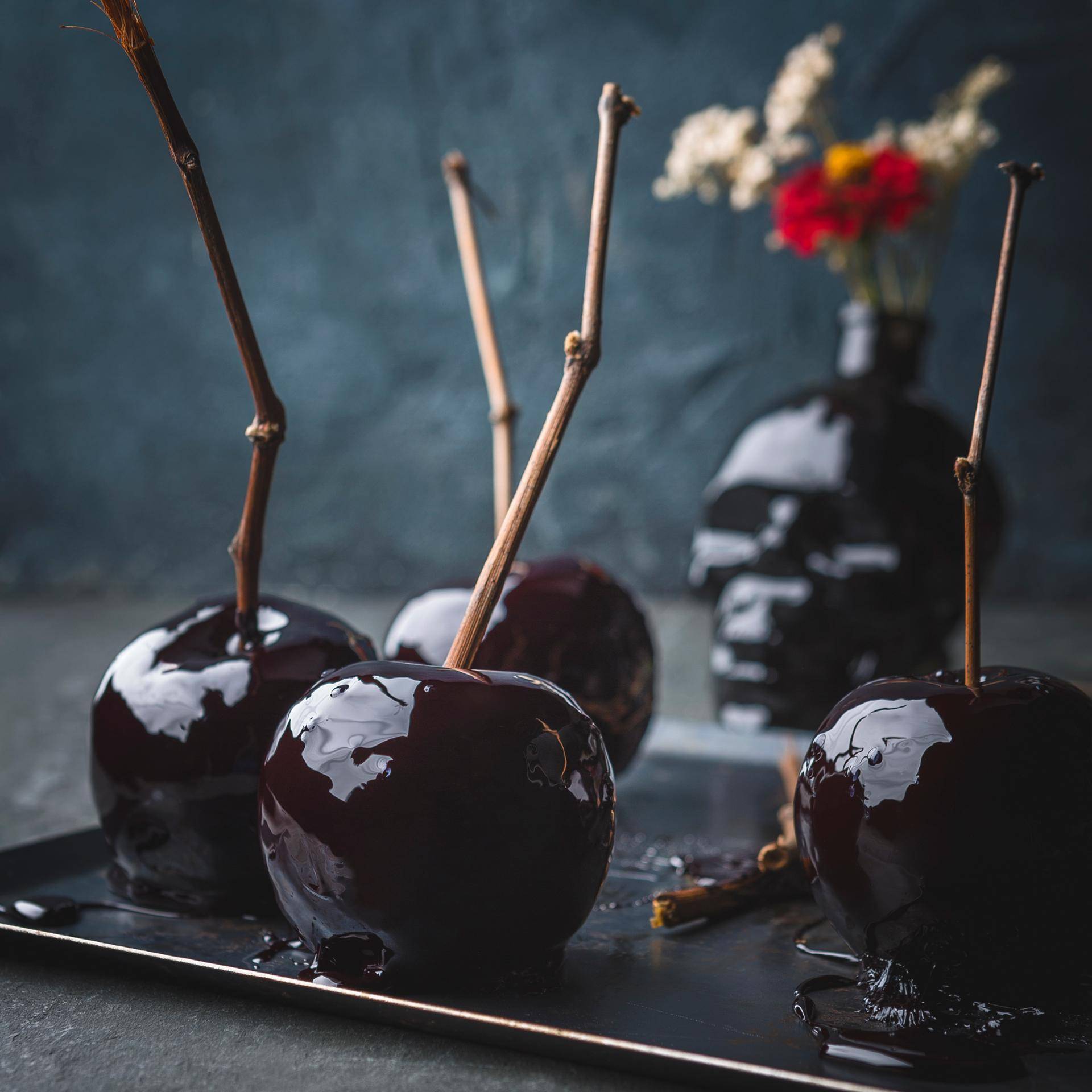 Maçã envenenada de Halloween - Receita Companion XL | Moulinex