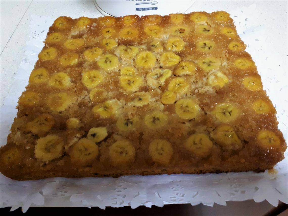 Bolo de canela com banana caramelizada SSB - Receita Companion XL | Moulinex